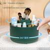 360° Rotating Makeup Storage Box Desktop Makeup Organizer Cosmetic Brush Holder Lipstick Eyebrow Pencil Holder Jewelry Container