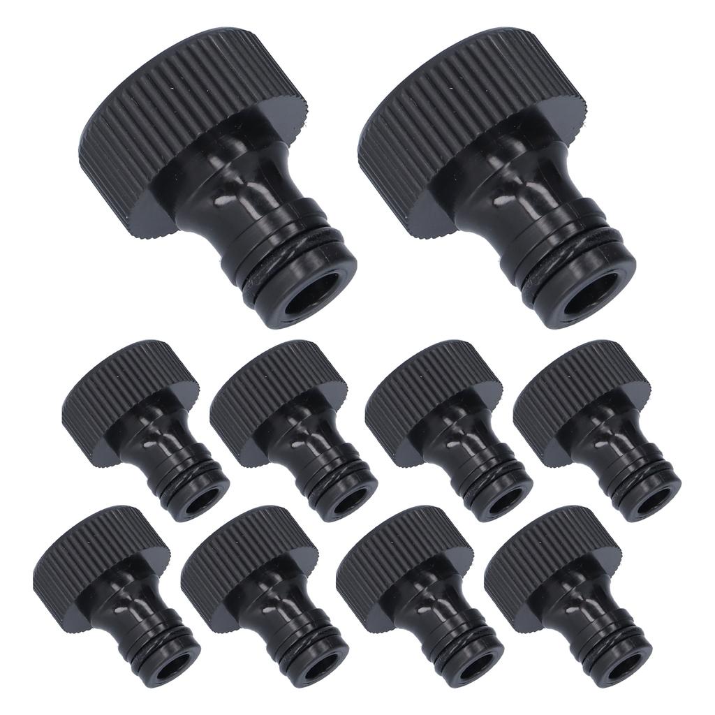 10 шт. 15 мм резьбовой адаптер пластиковый герметичный прочный шланговый соединитель для двора сад G3/4 женский