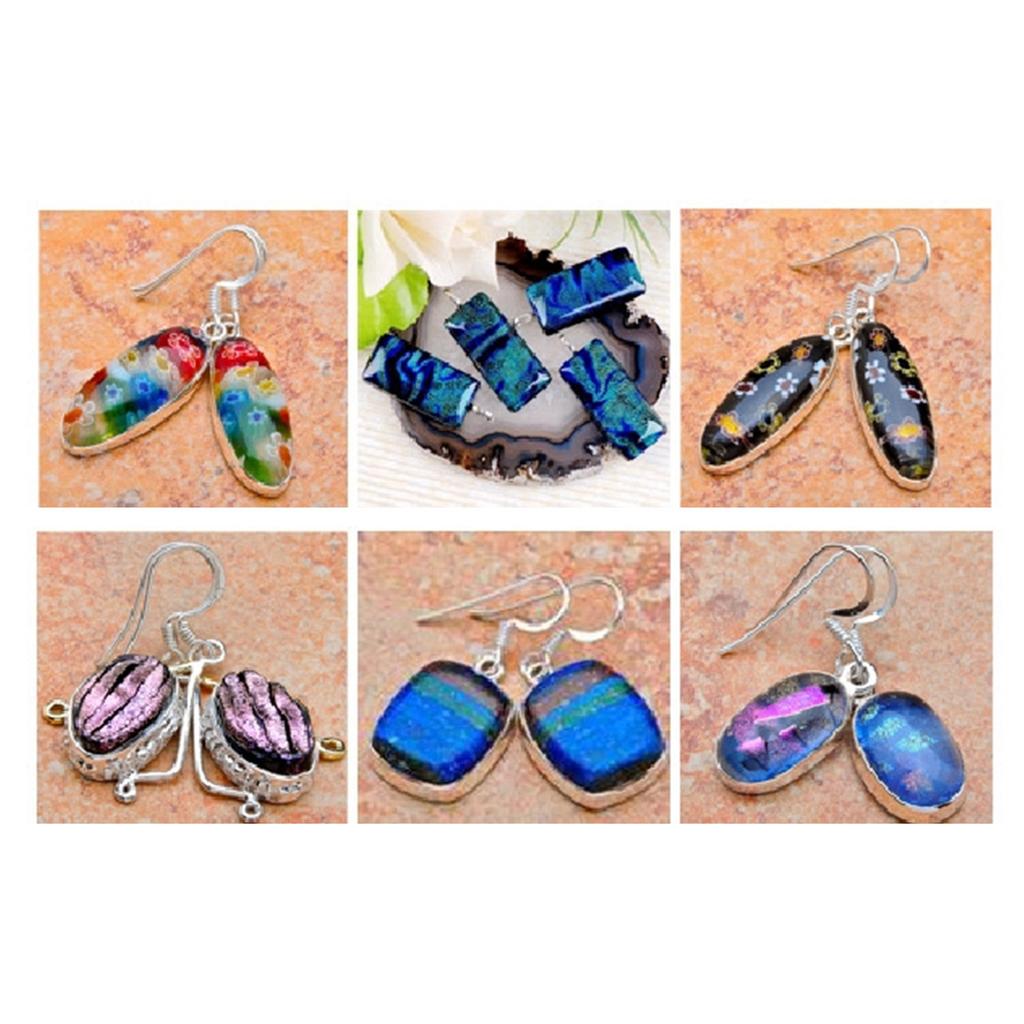 7 штук листов стекла ярких цветов Высококачественные листы фьюзингового стекла для творческих DIY и домашних ремесленных занятий