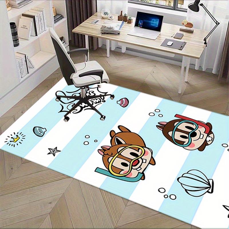 Office Rug Snorkeling, Underwater Adventure theme 3D Printed Anti-Slip Rug-Machine Washable for Living Room