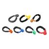 Car Tow Rope Shackle w/Winch Snatch Recovery Ring, Synthetic