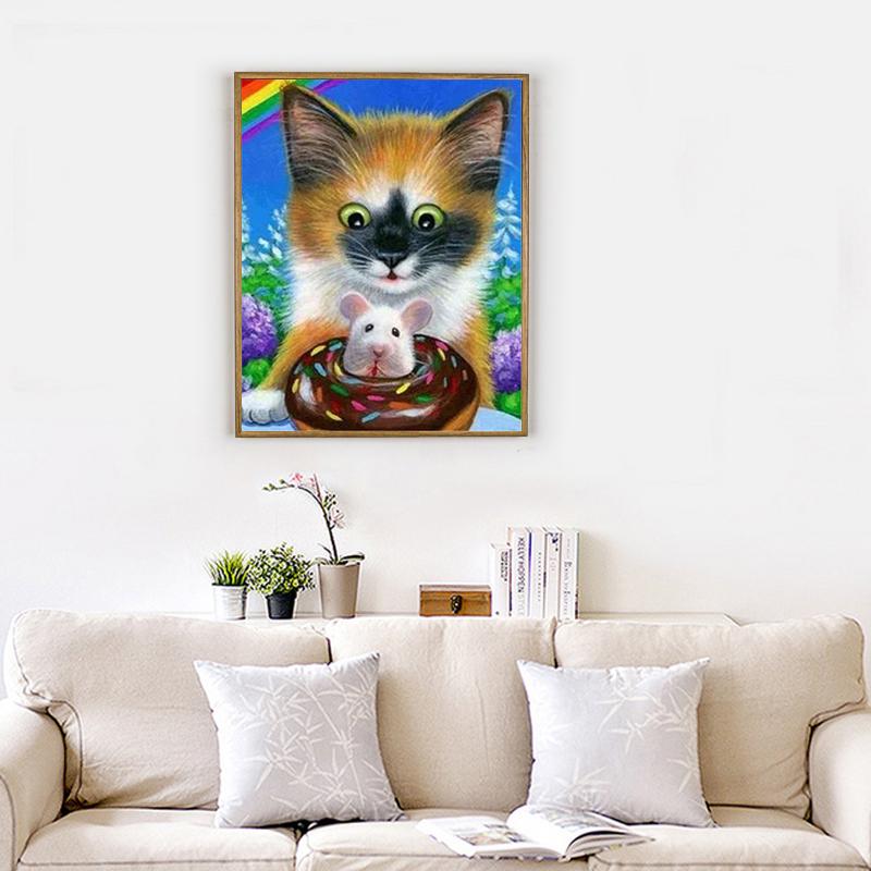 Полный квадратный дрель Алмазная картина 5d Пейзаж DIY Алмазная вышивка Сердце Мозаика Картина Домашний декор Наборы