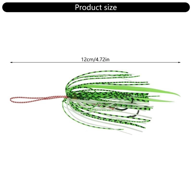 5 Pack High Carbon Steel Double Jigging Assist Hook Saltwater Fishing Hook Replacement Hook Vertical Jigs Lures Hook Set