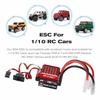 GoolRC 60A ESC RC Car ESC Brushed Electric Speed ??Controller 6V/2A BEC for 1/10 Scale Traxxas TRX-4, Trx-6, D90, HSP, Redcat, RC 4WD, Tamiya Axial SC