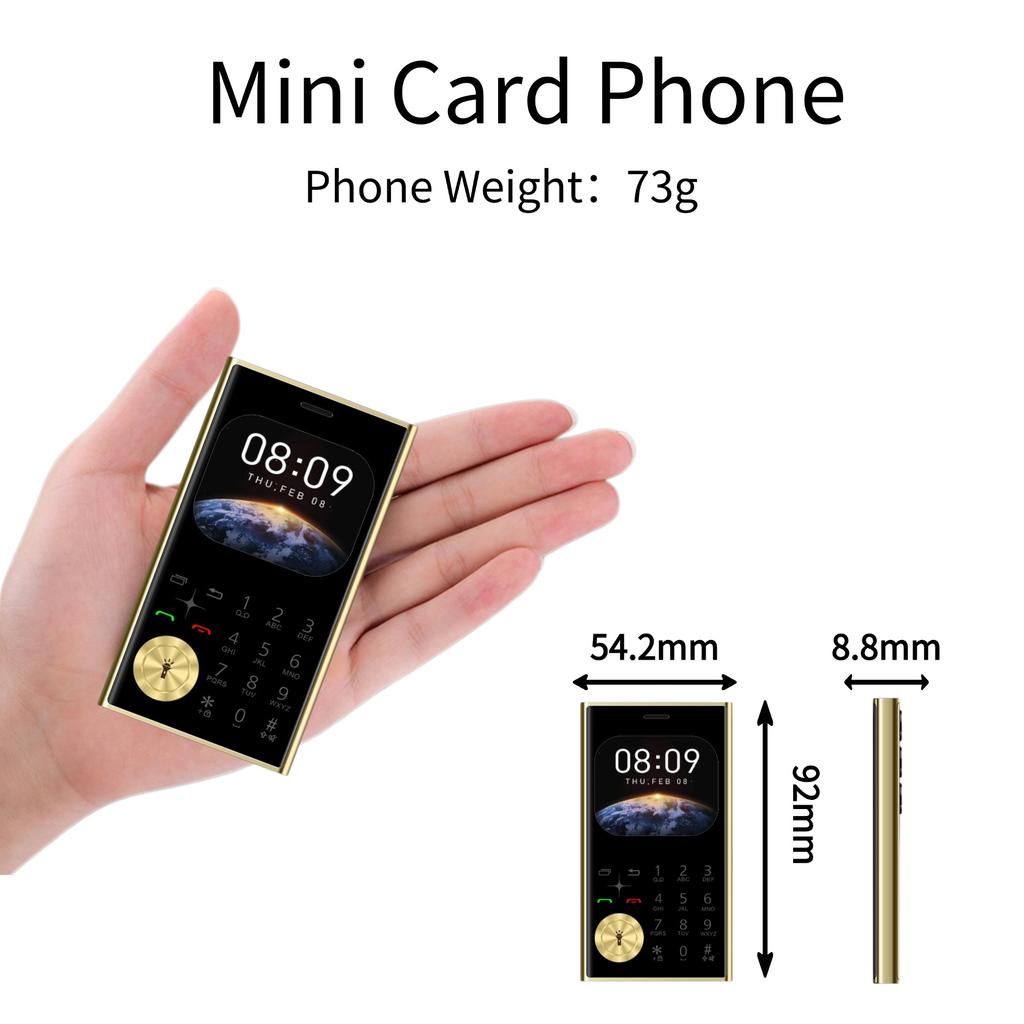 Маленький сотовый телефон 2 SIM-карты камера фонарик MP3 FM Magic Voice 2.01" дисплей 2G GSM кнопочные мобильные телефоны