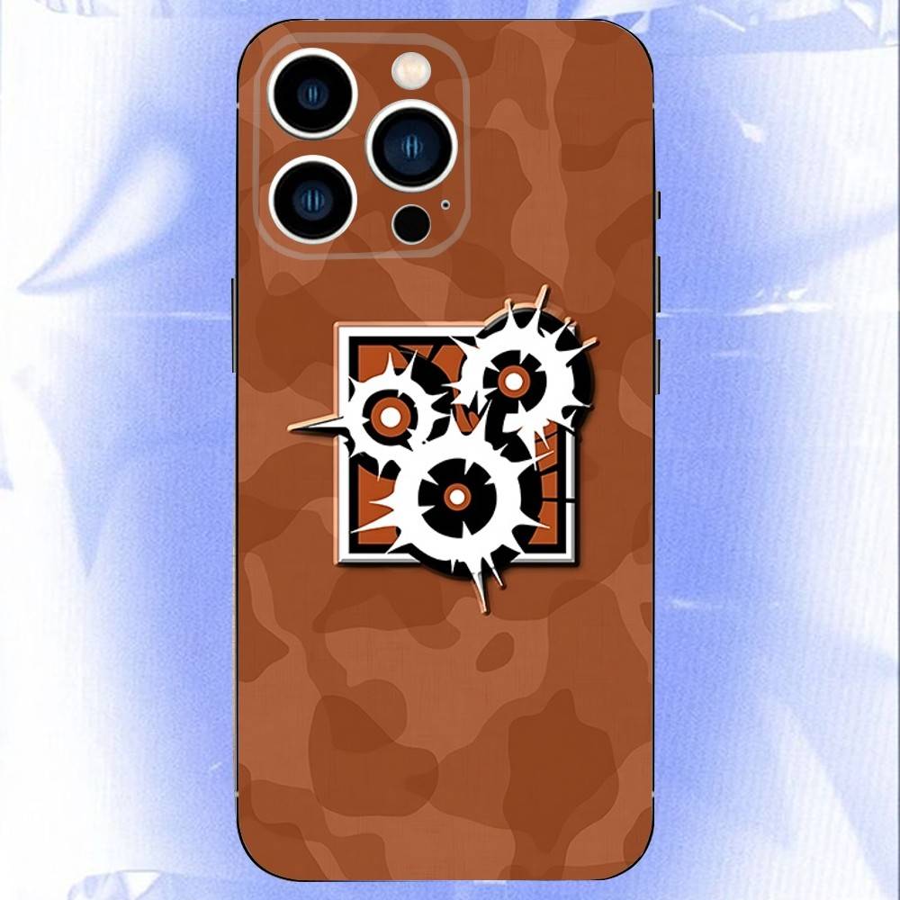 Чехол для телефона Rainbow-Six Siege Для iPhone 16,15,14,13,12,11,Mini,Pro,SE,MAX Белый Матовый Ударопрочный Чехол