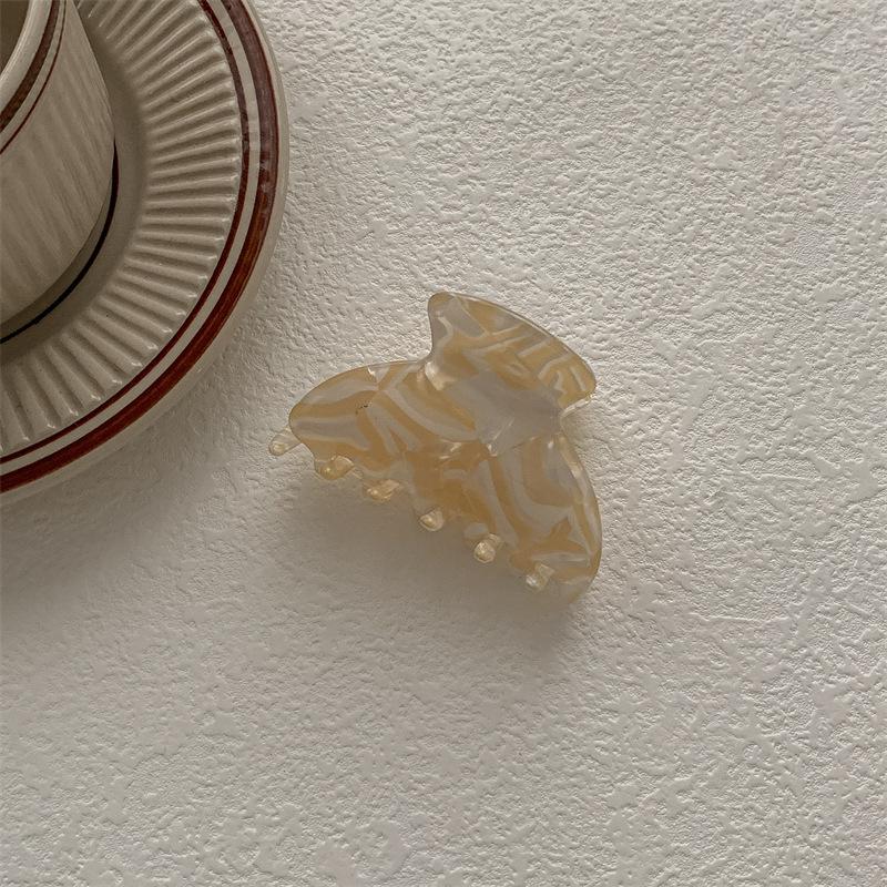 Высококачественная французская имитация ацетата заколка для волос «Маленький монстр» - Элегантная маленькая заколка-акула для женской прически