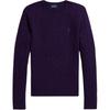Женский свитер Polo Slim Fit Cable Knit с круглым вырезом WMPOSWENC021306-500