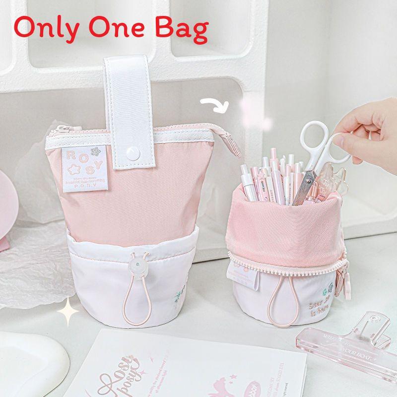 Креативный складной пенал большой вместимости для студентов и офиса