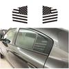 Pre-Cut Quarter Window American Flag Decal Stickers For 2011-2022 Dodge Charger