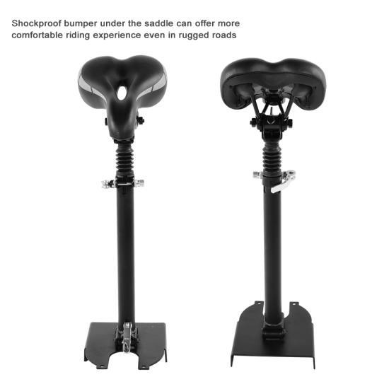 Adjustable Electric Scooter Seat Saddle For Xiaomi M365 Scooter Black