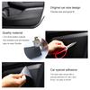 For Tesla Model 3/Y Car Door Anti-kick Mat Pad Panel Leather Carbon Fiber Interior Glove Box Protective Sticker Car Accessories