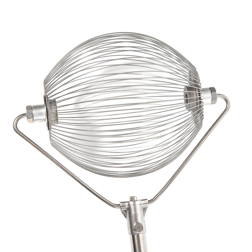 Garden Picker Roller Nut Harvester Ball Picker Golf and Nut Stainless Steel Silver Tensile Strength and Toughness for Pecans