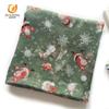 New Christmas Scarf Bali Yarn Printed Santa Snowman Elk Scarf Long