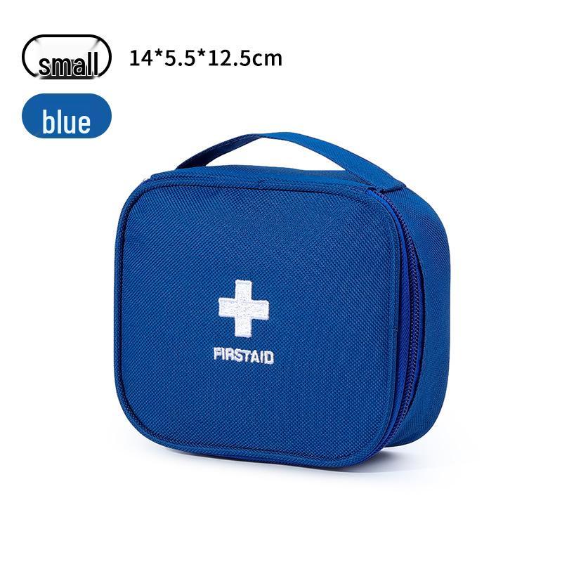 Portable Emergency Medical Kit: Compact Storage Bag for Home, Travel, and Business Trips.