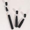 10/100pcs 2ML 3ML 5ML Black Portable Plastic Spray Bottle Perfume Bottle Atomizer Mini Sample Test Tube Thin PET Vials Wholesale