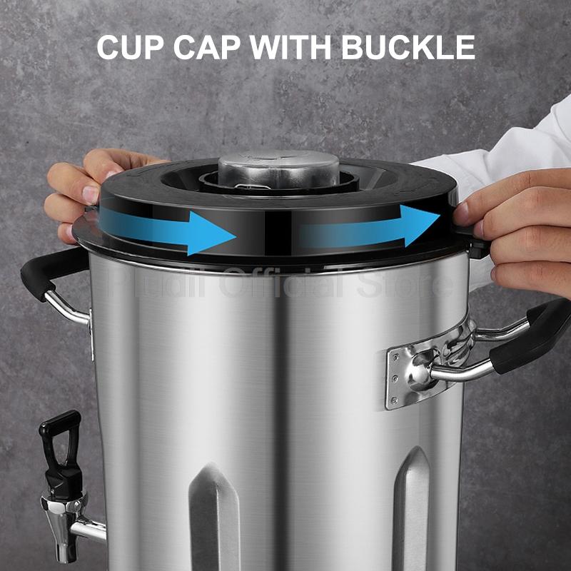 Коммерческий нагревательный соевый молоковар 18 л/20 л, сверхбольшая емкость блендера с мотором из чистой меди, 2200 Вт, соевый молоковар без шлака