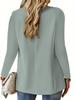 Женский кардиган-пиджак с длинным рукавом однотонный - тренд 2025