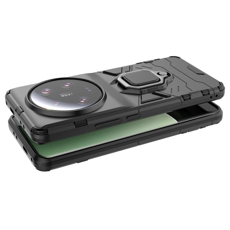 Для Xiaomi Mi 13 Ultra чехол противоударный бронированный чехол для телефона Xiaomi Mi13 Ultra 13ultra автомобильный магнитный держатель для кольца подставка задняя крышка