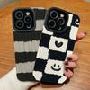 Мягкий силиконовый чехол с вертикальным зернистым рисунком и принтом любви, с полной защитой объектива камеры для iPhone