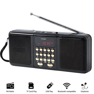 Портативный FM-радио беспроводные колонки поддержка TF карты USB MP3 музыкальный плеер перезаряжаемый Bluetooth динамик с FM-приемником