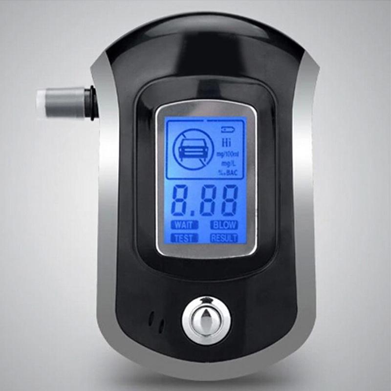 Мини-алкотестер с ЖК-дисплеем