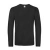 Mens #E190 Plain Long-Sleeved T-Shirt