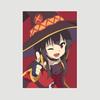 Vintage Anime KonoSuba Megumin White Paper Posters and Prints Bedroom Bar Cafe Decoration Mural  Retro Wall Art Painting Home Decor