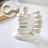 Керамическая 5-уровневая подставка для ложки, подушка для домашнего использования, подставка для палочек для еды в японском стиле, керамическая подставка для палочек для еды для домашней посуды