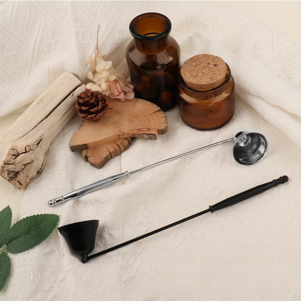 Нержавеющая сталь фитиль свечи гаситель свечей DIY уход за свечами аксессуар крышка колокольчика ручная работа украшения нескользящая ручка гаситель свечей декор подарки