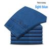 Men's Elastic High Waist Straight Leg Jeans - Casual and Loose Fit for Middle-Aged Men