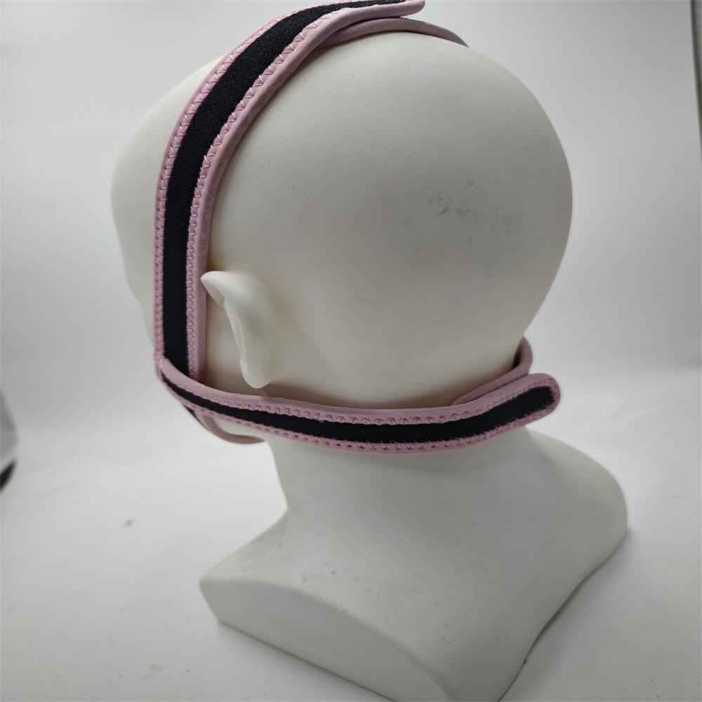 Черный ремешок на подбородок против храпа для взрослых