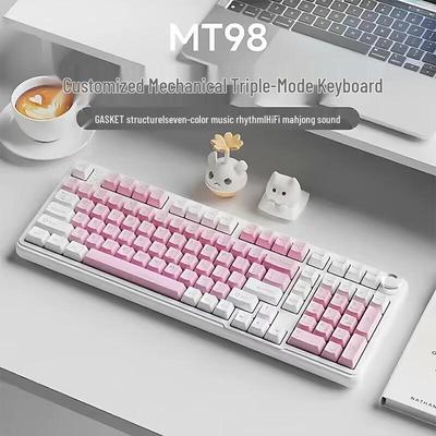 Механическая клавиатура Qianxingzhe MT98 с тремя режимами