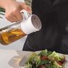 550 мл 2 в 1 Спрей для масла Пищевое стекло Диспенсер для оливкового масла Контейнер для соуса и приправ Барбекю