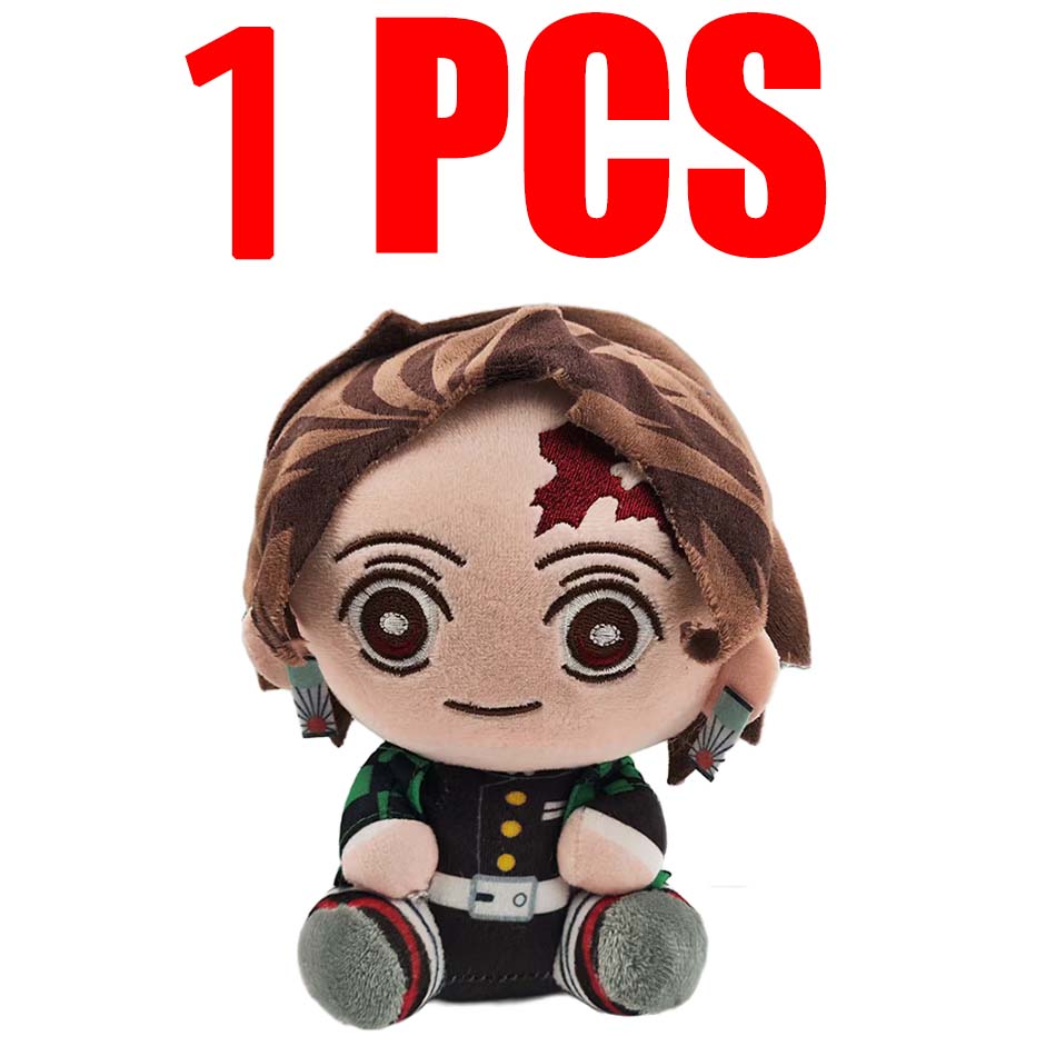 Плюшевые игрушки Клинок, рассекающий демонов Аниме Камадо Танджиро Хашибира Иноске Томиока Гию Ренгоку Кёджуро Кочо Шинобу Агацума Дзэницу