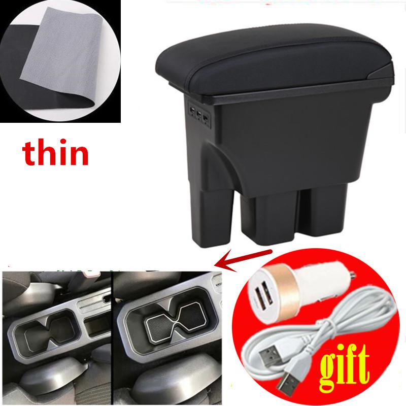 Подлокотник для Suzuki Jimny JB74 2018 2022, автомобильный подлокотник, ящик для хранения, внутренние автомобильные аксессуары, двухслойный