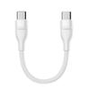 USB C Штекер-Штекер Короткий C Кабель для Зарядки 66 Вт PD Быстрая Зарядка 480 Мбит/с Передача Данных