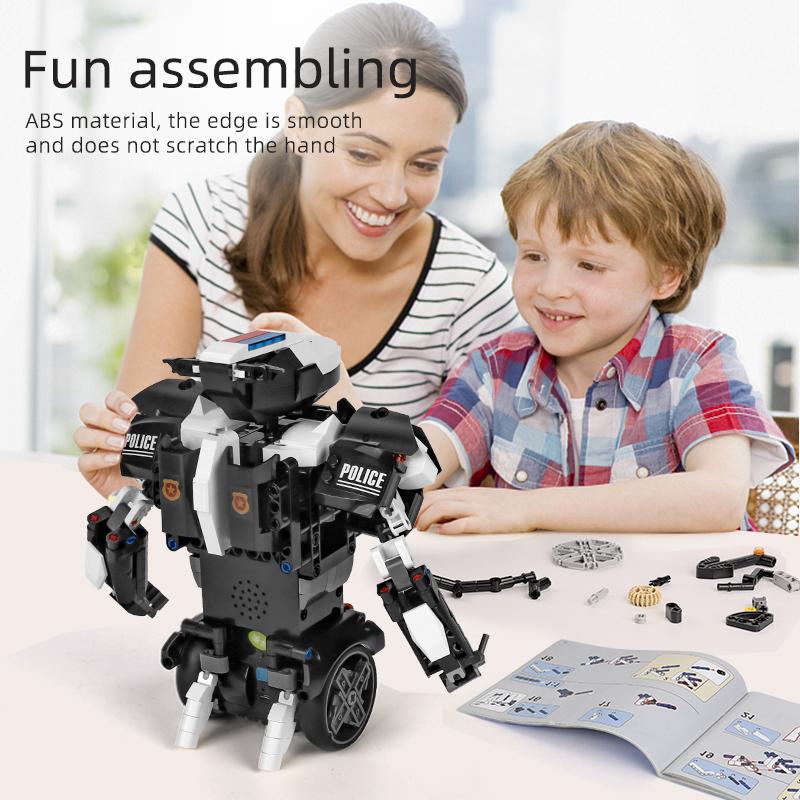 MOULD KING 13114 Technical STEM Toys Intelligent Robot Building Blocks Remote Control Robot Bricks Toys for Kids Birthday Gifts
