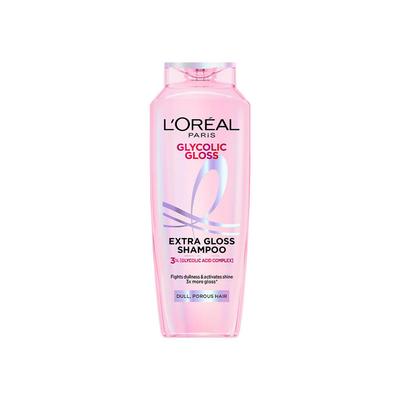 Шампунь L’Oréal Paris Glycolic Gloss для блеска 340 мл | с 3% гликолевой кислоты | для тусклых волос