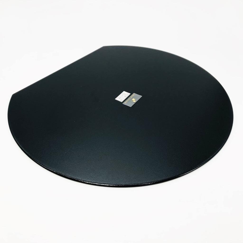 Maeju Lacquerware Half Moon Placemat, Large, Gold (Western Gold Leaf), 7Y-209