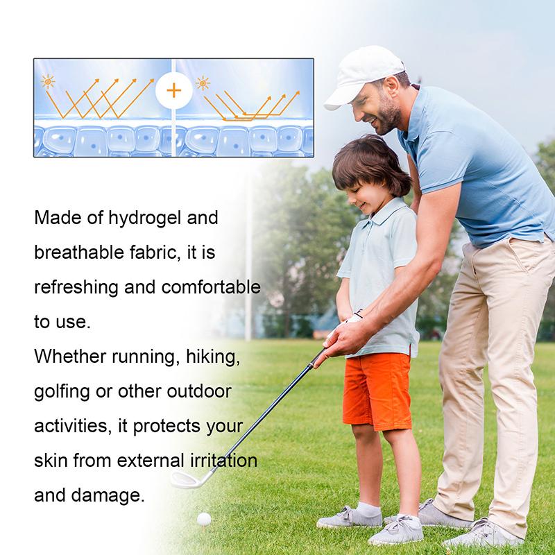 24 шт. УФ-патч для лица, защитные патчи для гольфа, увлажняющие, дышащие, солнцезащитные патчи для лица, для гольфа, пляжа, путешествий