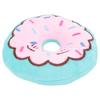 Dog Squeaky Toy Stuffed Bite Resistant Donuts Pet Toy Soft Plush Toy for Dogs PetsBlue