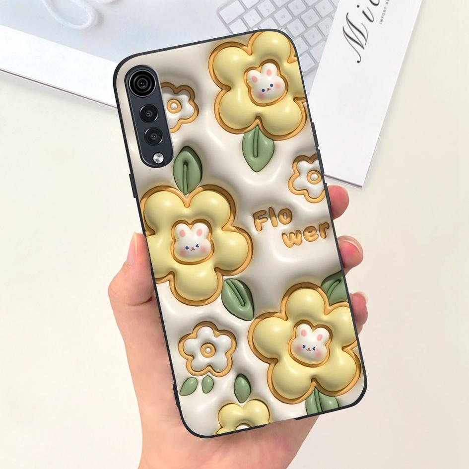 Для чехла LG Velvet Чехол для LG Velvet 5G LMG910EMW Ударопрочный Силиконовый Модный Расписной Мягкий Funda Для LGVelvet 5G UW LM-G900V Coque
