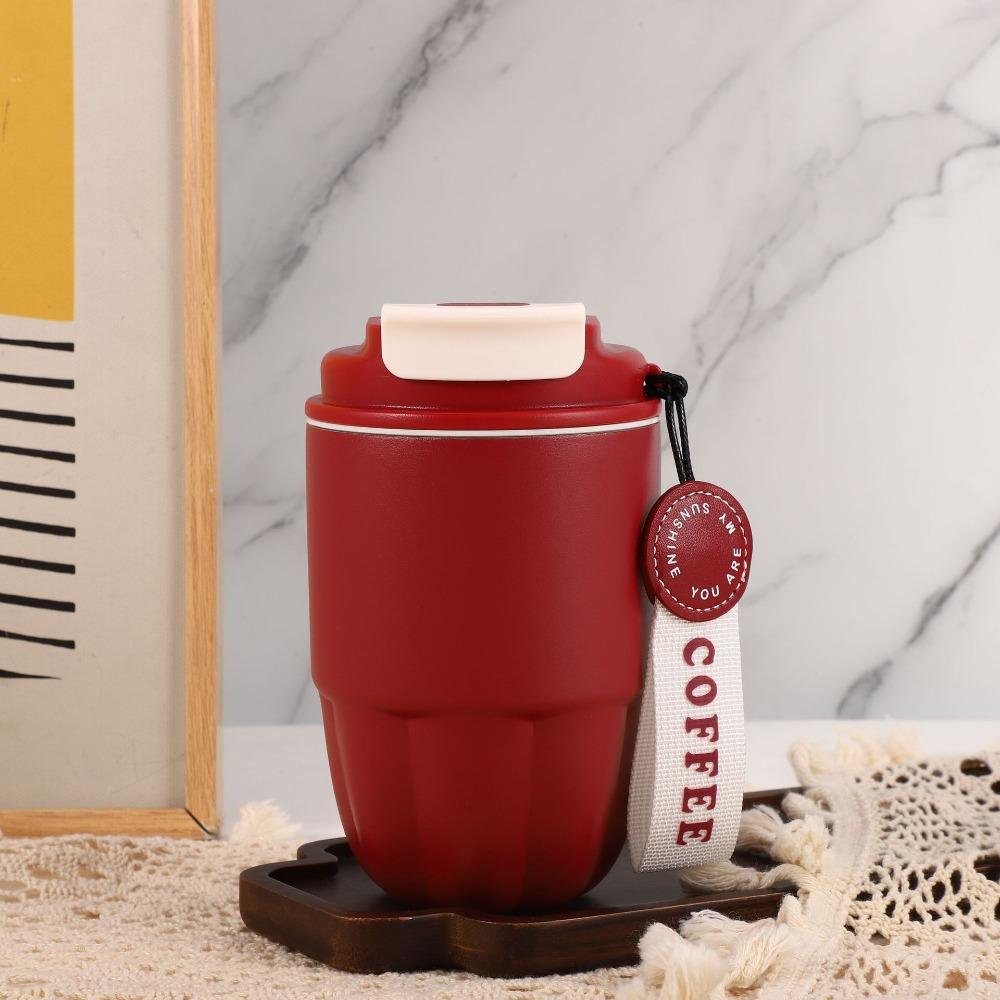 Small Capacity Stainless Steel Coffee Mug Mini Pumpkin Water Cup Thermo Bottle Dual Drink Cup Home
