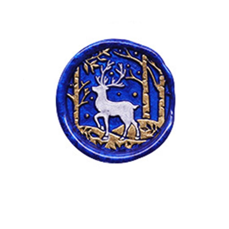 Рождественская восковая печать штамп старинная запечатывающая головка штампа для рождественской упаковки подарков открытки DIY скрапбукинг конверты приглашения