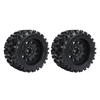2PCS RC Car Hex Wheels Rubber Thicken with 3 Specifications Combiner RC Monster Truck Tire Tyres for 1/8 Arrma General