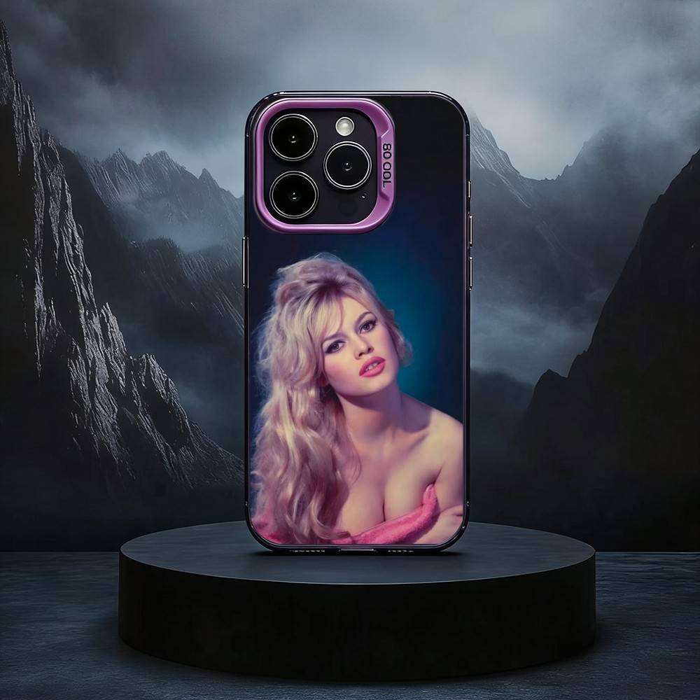 Hot B-Brigitte B-Bardot Black Candy silver phone case Phone Case For iPhone17,16,15,14,13,12,11 Plus,Pro Max