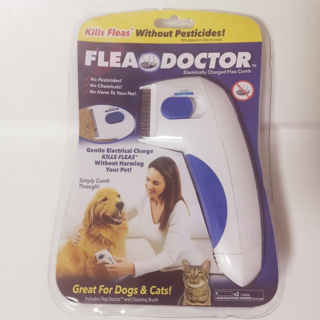 Электрическая расческа для удаления блох и вшей у домашних животных, инструмент для груминга для кошек и собак, без химикатов и эффективный