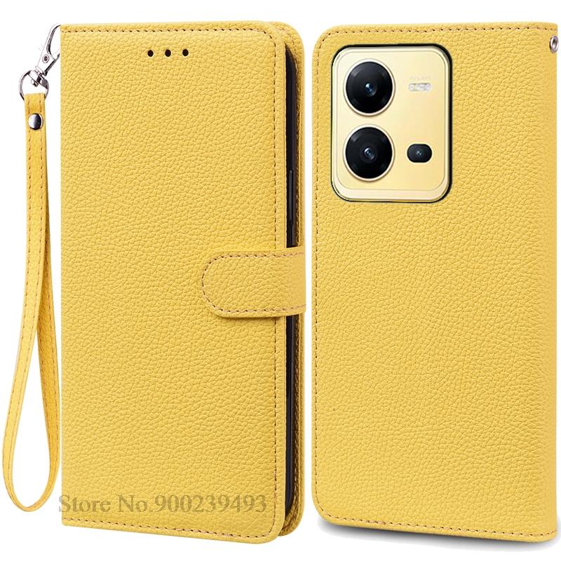 Для Vivo X80 Lite чехол Роскошный кожаный кошелек флип чехол для Vivo X80 Lite 5G чехол Силиконовый чехол для Vivo X80 Lite Fundas Shell