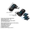 1 шт. 90-градусный USB-адаптер C для цифрового дисплея, адаптер типа C Pd 140 Вт, разъем USB-C «папа-мама»